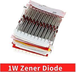1W Zener Diode Assorted Kit (3V 3.3V 3.6V 5.1V