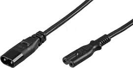 ADCV 200 SW - Netzkabel Verlängerung,