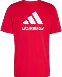 adidas Ajax Seasonal Graphic Tee bold red (016A) M