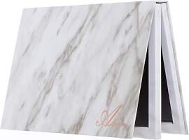 Allwon 2-lagige Buchförmige Marmor-Palette,