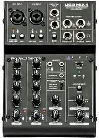 Art Audio Art USBMix4 USB-Mischpult 4 Kanal Mixer