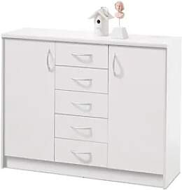 Bega Consult Kommode 109 x 86 x 35 cm (B/H/T) weiß