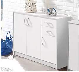 Bega Consult Kommode 109 x 86 x 35 cm (B/H/T) weiß