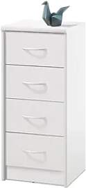 Bega Consult Kommode 38 x 86 x 35 cm (B/H/T) weiß