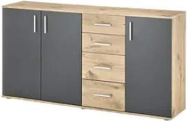 Bega Consult Kommode BC 1040, Grau matt, Viking