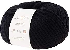 Big Wool von Rowan Big Wool - Black (# 008)