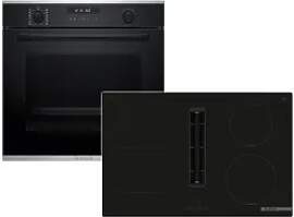 BOSCH Backofen-Set, mit Teleskopauszug