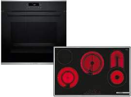 BOSCH Backofen-Set, mit Teleskopauszug