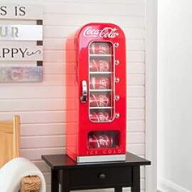 Coca-Cola 10 Dosen Mini Kühlschrank Retro Automat 