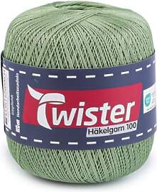 cyclingcolors 100g Baumwoll-Häkelgarn Lauflänge