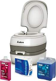 Enders Campingtoilette Starter-Set Blue 2,5 Liter