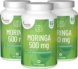 Essentials Moringa 500 mg hochdosiert, vegan, 180