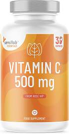 Essentials Vitamin C 500 mg hochdosiert – vegan, 