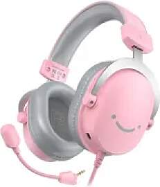 Fifine H9 7.1 Gaming Headset RGB - Rosa
