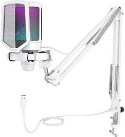 FIFINE Mikrofon USB Mikrofon Streaming mit Arm