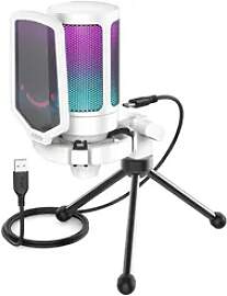 FIFINE Streaming-Mikrofon USB Mikrofon Streaming