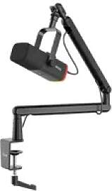 Fifine TAM8 Dynamisches Mikrofon mit Mikrofon Arm