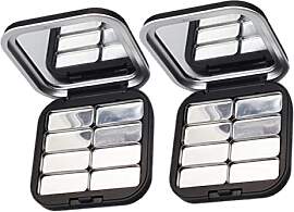 FOMIYES Mattschwarze Magnetische