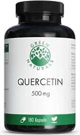 GREEN NATURALS Quercetin 500 mg hochdosiert vegan