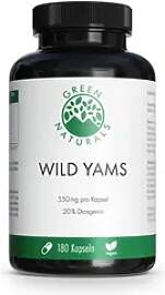 GREEN NATURALS Wild Yam hochdosiert vegan Kapseln