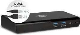 Hamlet USB 3.0 Dual Display Docking Station mit