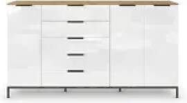 Highboard  Frome , holzfarben , Maße (cm): B: 199 