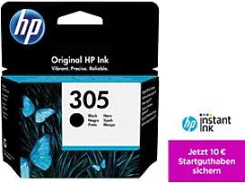 HP Original 305 Druckerpatrone - schwarz (3YM61AE)