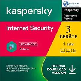 Kaspersky Internet Security 2026, 3 Geräte - 1
