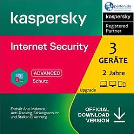 Kaspersky Internet Security Upgrade, 3 Geräte - 2 