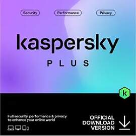 Kaspersky Plus 5 Geräte - 2 Jahre, 2026 , ESD,