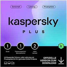 Kaspersky Plus Internet Security [1 Gerät - 2