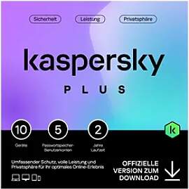 Kaspersky Plus Internet Security [10 Geräte - 2