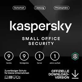Kaspersky Small Office Security 9 Geräte - 1 Jahr 