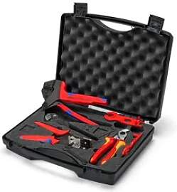 KNIPEX Werkzeugkoffer für Photovoltaik MC4