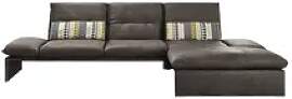 KOINOR Leder-Ecksofa  Humfrey ¦ braun ¦ Maße