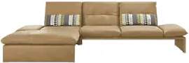KOINOR Leder-Ecksofa  Humfrey ¦ braun ¦ Maße