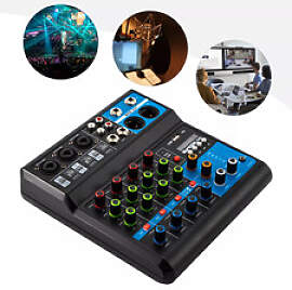Konsole Verstärker M/5 Kanal Bluetooth Mixer USB