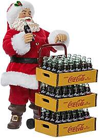 Kurt Adler Coca-Cola Weihnachtsmann mit