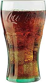 Libbey Coca-Cola Trinkgläser, 6 Stück