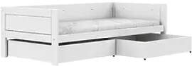Lifetime Einzelbett mit Doppelbettkasten  Basis ,