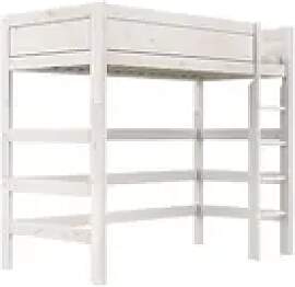 Lifetime Hochbett mit Leiter 120cm  Basis , weiß