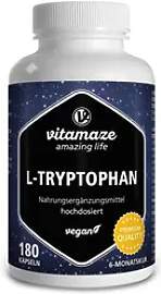 L-tryptophan 500 mg hochdosiert vegan Kapseln