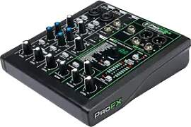 Mackie ProFX6v3, Mischpult, Schwarz