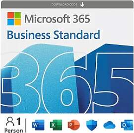 Microsoft 365 Business Standard, 12 Monate für 1
