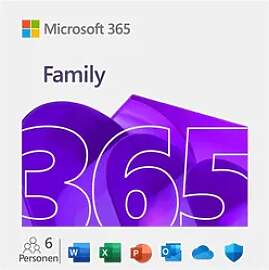 Microsoft 365 Family | 1 Jahr | bis zu 6 Nutzer |