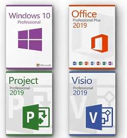 Microsoft Windows 10 Pro + Microsoft Office 2019