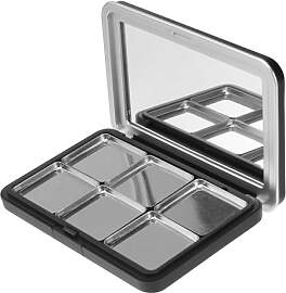 Mikinona Leere Lidschattenbox Magnetisch Schwarz
