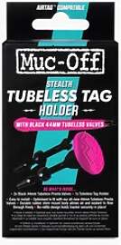 Muc Off Tubeless Tag Holder und 44mm Ventil Kit