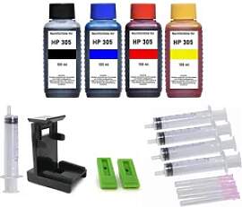 Nachfüllset für HP 305 + 305XL schwarz + color
