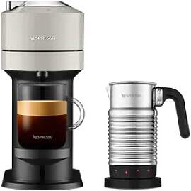 Nespresso Vertuo Next Light Grey & Aeroccino4